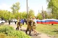 В Чамзинском районе ветерана войны поздравили с Днем Победы на торжественном параде