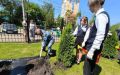 Символ мудрости и достижений: в Саранске открыли аллею к юбилею лицея для одарённых детей